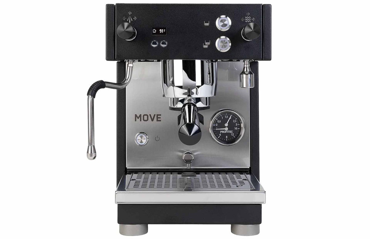 Profitec MOVE 2.0 in Schwarz frontal